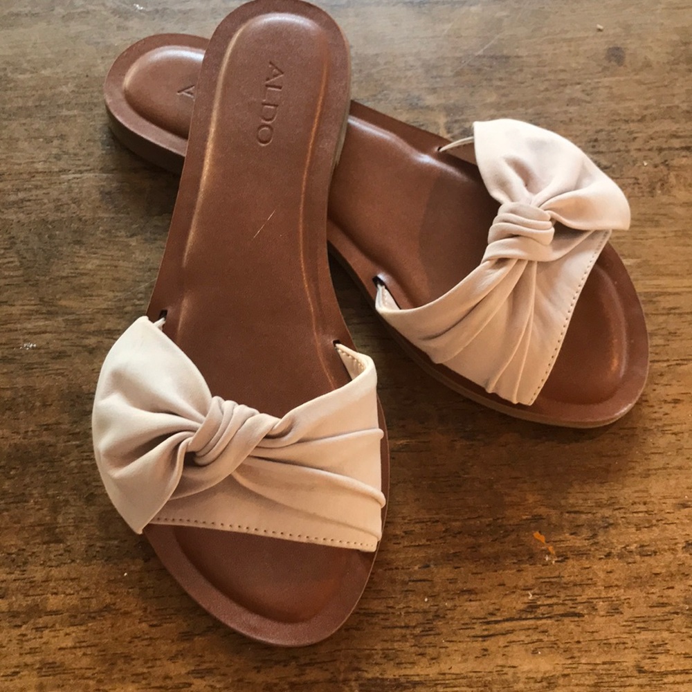 Pale pink slides
